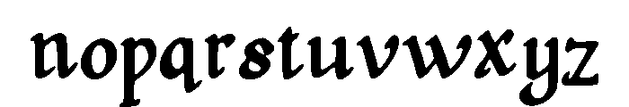 Asteroid_Runner Font LOWERCASE
