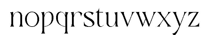 Astetes Font LOWERCASE