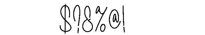 Asthela Font OTHER CHARS