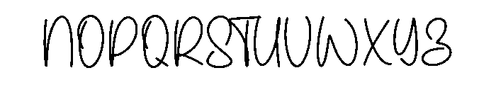 Asthela Font UPPERCASE