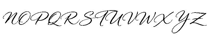 AsthonMistika Font UPPERCASE