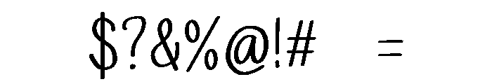 Astilbe Font OTHER CHARS