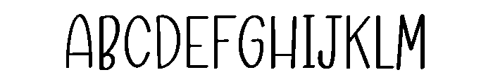 Astilbe Font UPPERCASE