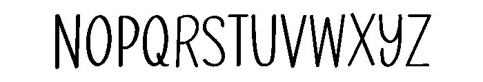 Astilbe Font UPPERCASE