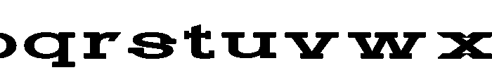AstoniaElegantyBold Font LOWERCASE