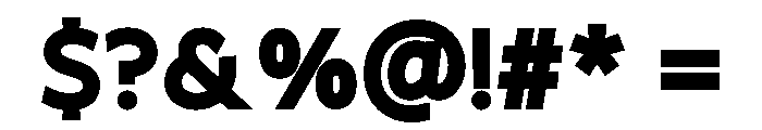 Astonied Black Font OTHER CHARS
