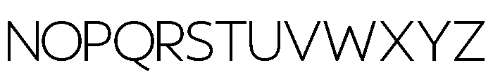 Astonied Light Font UPPERCASE
