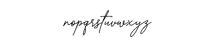 Astonish Verona Script Font LOWERCASE