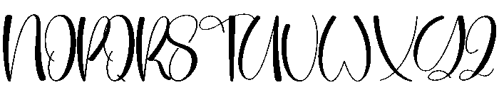 Astonished Font UPPERCASE