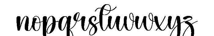 Astonished Font LOWERCASE
