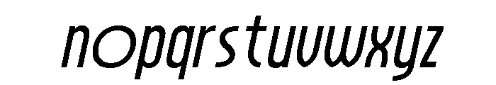 Astorisa Italic Font LOWERCASE