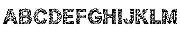 Astra Regular Font UPPERCASE