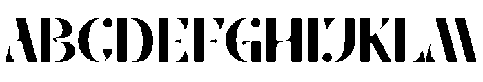 Astra Xavi Font UPPERCASE