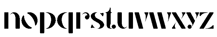 Astra Xavi Font LOWERCASE