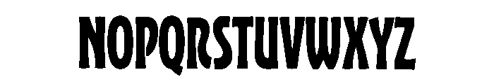 AstraVibe Font UPPERCASE