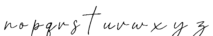 Astral_Loopy Font LOWERCASE