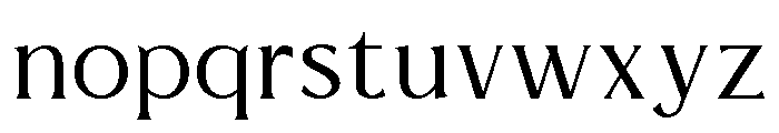 Astranala Regular Font LOWERCASE