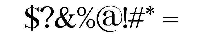 Astravelle Font OTHER CHARS