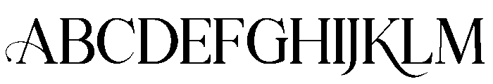 Astravelle Font UPPERCASE