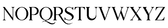 Astravelle Font UPPERCASE