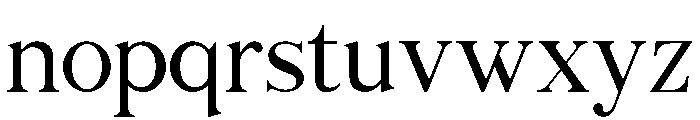 Astravelle Font LOWERCASE