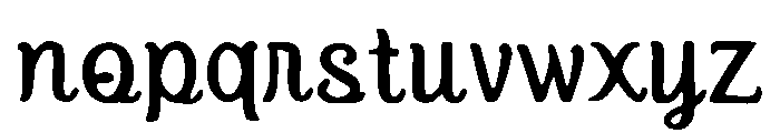 Astrellette Font LOWERCASE
