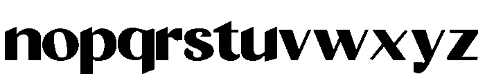 Astreon Font LOWERCASE