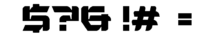 Astrix Font OTHER CHARS
