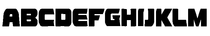 Astro Bold Font UPPERCASE