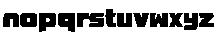 Astro Bold Font LOWERCASE