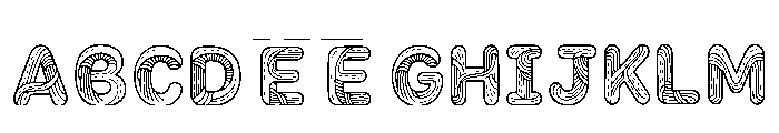 Astro Regular Font UPPERCASE