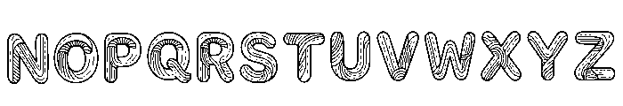 Astro Regular Font LOWERCASE