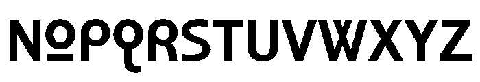 Astro Signal Regular Font UPPERCASE