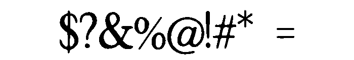 AstroVector Font OTHER CHARS