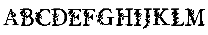 AstroVector Font UPPERCASE
