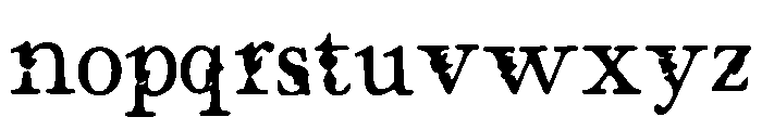 AstroVector Font LOWERCASE