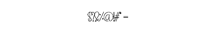 Astrophile Brightly Font OTHER CHARS