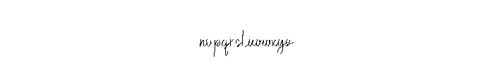 Astrophile Brightly Font LOWERCASE