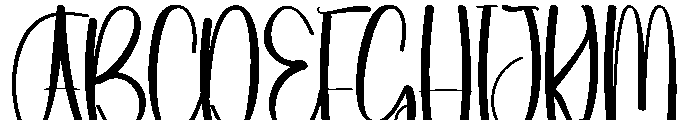 Astrophile Font UPPERCASE