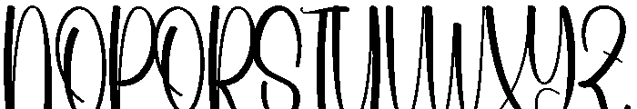 Astrophile Font UPPERCASE