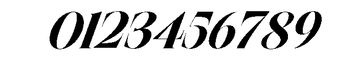 Astrovia Serif Variable Blk It Font OTHER CHARS