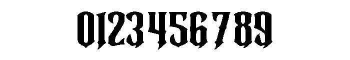 Astrum Black Font OTHER CHARS