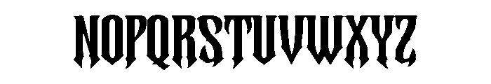 Astrum Black Font UPPERCASE