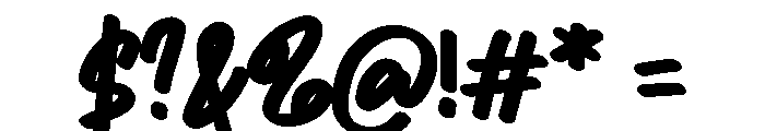 Asu Bajicok Font OTHER CHARS