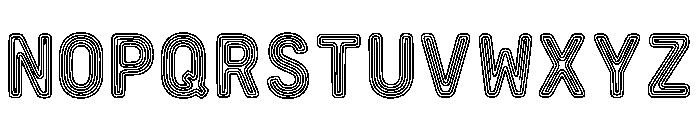 Asya Regular Font UPPERCASE