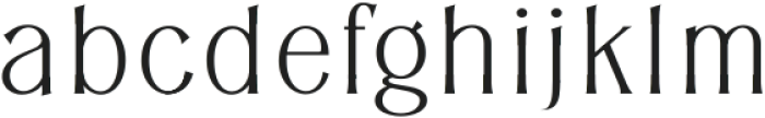 ASIDES Regular ttf (400) Font LOWERCASE