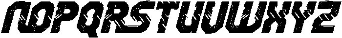 ASSISTED SENSORS REGULAR ITALIC otf (400) Font UPPERCASE