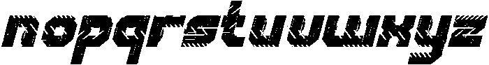 ASSISTED SENSORS REGULAR ITALIC otf (400) Font LOWERCASE