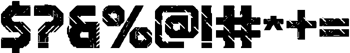 ASSISTED SENSORS REGULAR otf (400) Font OTHER CHARS