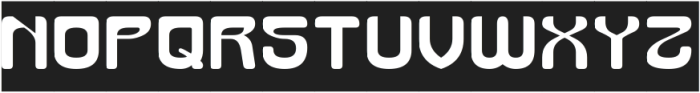 ASTONISHING STAR-Inverse otf (400) Font UPPERCASE
